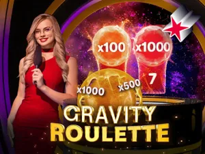 Gravity Roulette, table en direct de ICONIC21 Live sur Lolly Bet